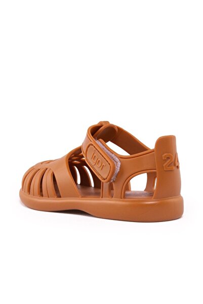 IGOR S10271 Tobby Solid Marka Unisex Çocuk Sandalet Karamel
