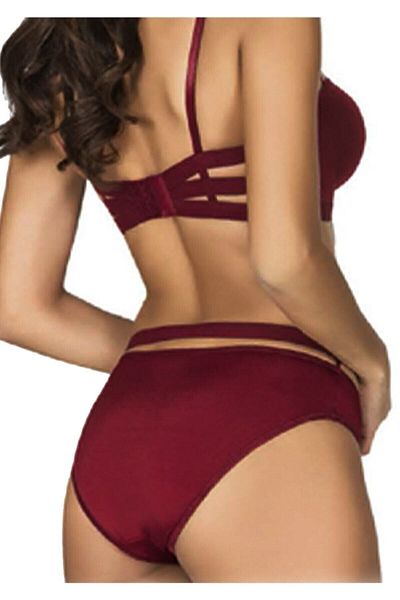 Le Jardin Set sutien fără sprijin pentru femei cu talie înaltă