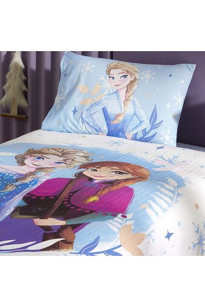 Taç Licensed Frozen Spring Single Cotton Pique Set