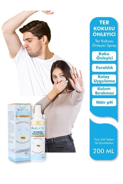 Aulyte Ter Kokusu Önleyici Sprey 200 ml