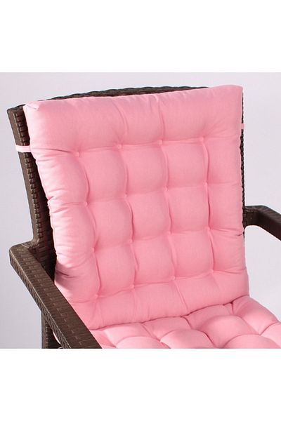 ALTINPAMUK Lotus Lux Pofidik Rattan Lotus Perna pentru scaun 43x93, roz