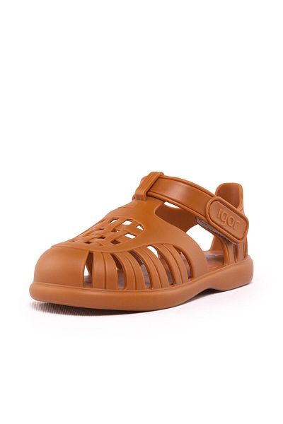 IGOR S10271 Tobby Solid Brand Unisex Children&#39;s Sandals Caramel