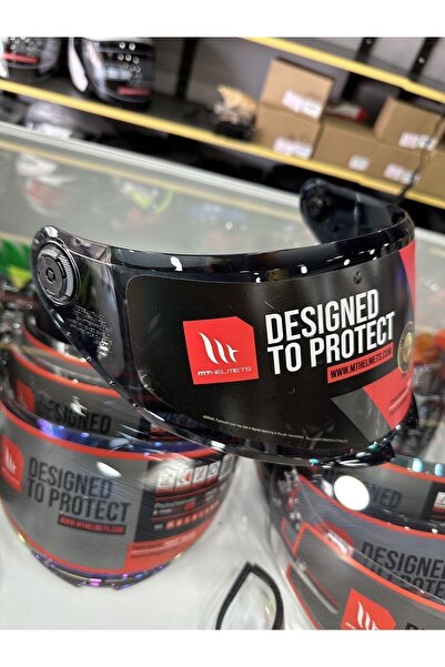 MT Helmets V28 Thunder 4 SV uyumlu DARK SİYAH VİZÖR KASK CAMI