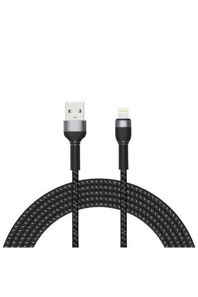 Forzacase iPhone iPad UyumluHydra Serisi Örgülü Lightning USB Şarj ve Data Ka...
