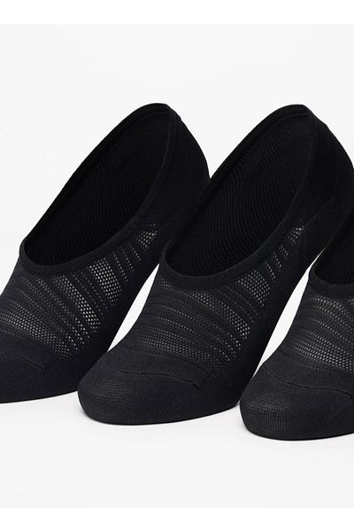 Flora Bella by Shoexpress Flora Bella Textured No Show Socks - Set of 3