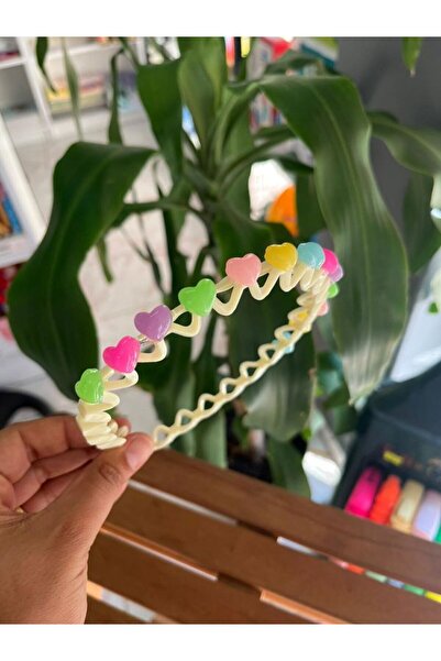 EyER Shoping Coroana pentru copii cu model de inimă de culoare galbenă - cu a...