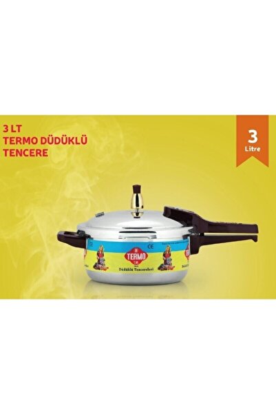 Termo Alüminyum Düdüklü Tencere 3 Lt Litre