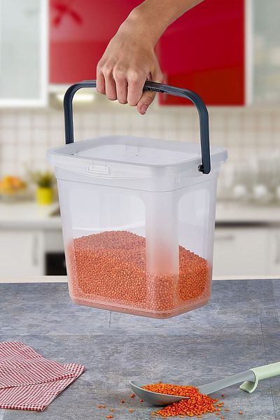Poomy 2 Pieces Food-Storage Storage Container with Handle and Holder