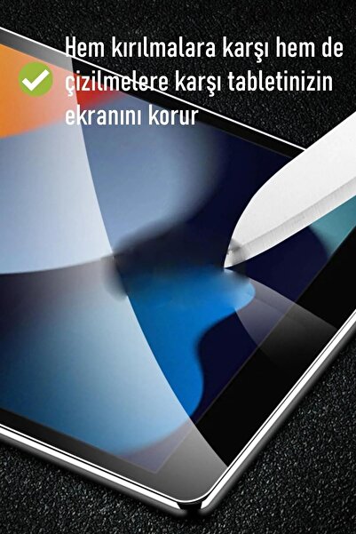 TEKNETSTORE واقي شاشة متوافق مع Ipad Pro 13 بوصة M4 Chip 2024، واقي زجاجي مرن نانو غير قابل للكسر، متوافق تمامًا