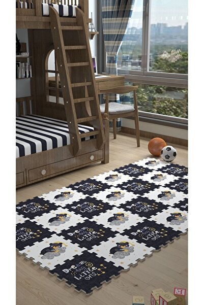 Genel Markalar Ingilizce Baskılı Yazılı Bebek Odası Sı Thc22 | Yapboz Halı | ...