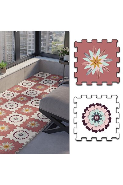 Genel Markalar Cam Balkon Yer Halısı Leke Tutmaz Balkon Halısı Thb19 | Yapboz...