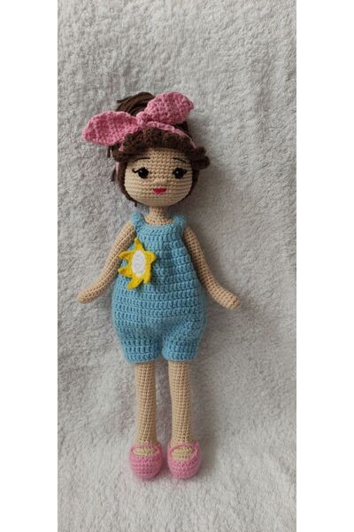 Toyscity Gökçe Bebek Organik Örgü Oyuncak