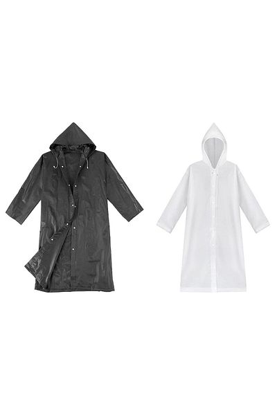 Forzacase Practical Wind and Rain Protective EVA Raincoat for Men and Women - FC011