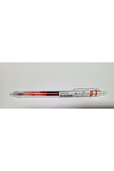 Writech W-927 BASMALI ROLLER 0,5MM KALEM KIRMIZI