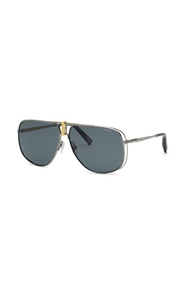 Chopard SCHG91V509P Erkek Güneş Gözlüğü Gri Metal Çerçeve Polarize Mavi Lens ...