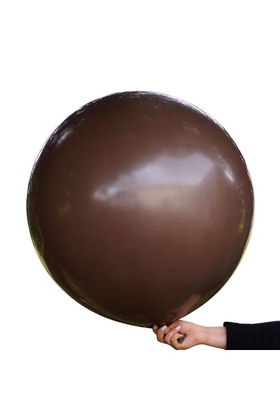 Organizasyon Pazarı 45 Cm Jumbo Chocolate Brown Colored Balloon
