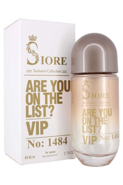 SIORE Exclusive Collection No : 1484 Vip Edp 80 ml Kadın Parfüm