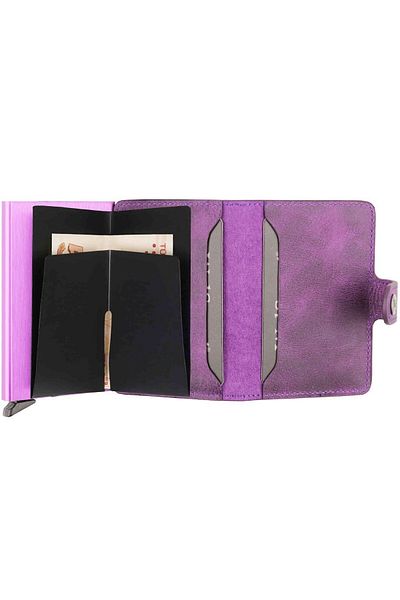 WalSmart Mini Leather Wallet with Smart Mechanism