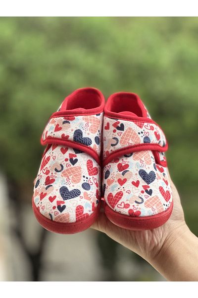 Bold Boutique Velcro Άνετη χρήση Κομψά παιδικά παπούτσια νηπιαγωγείου Χειμερινές μπότες για το σπίτι Παντόφλες Flat