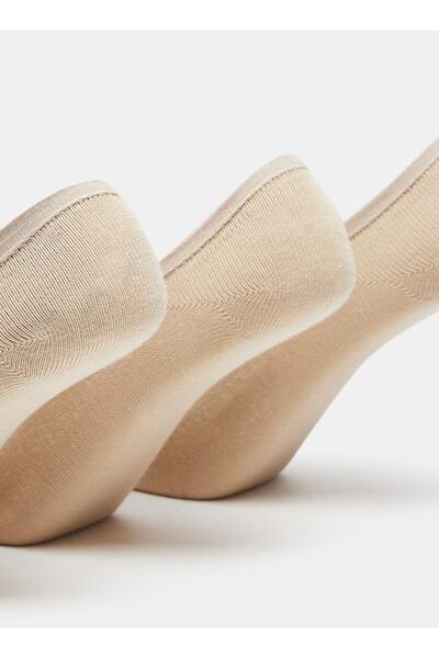 Celeste Solid No Show Socks - Set of 3