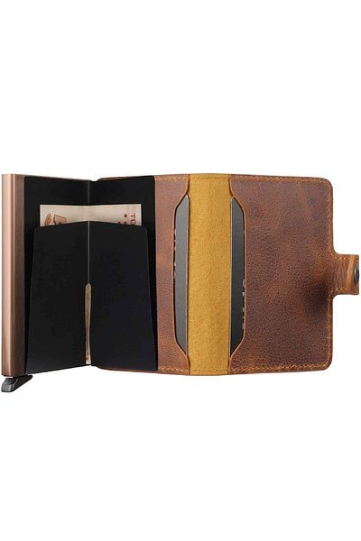 WalSmart Mini Leather Wallet with Smart Mechanism
