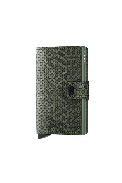 Secrid Miniwallet Hexagon Grünes Portemonnaie