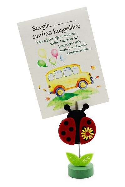 reprodesign 10X14 cm Welcome to Your School - Classroom Printed Card 30 Pieces Model: 4