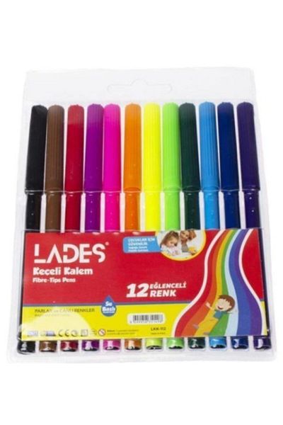 Lades Felted Pen 12 Pieces8699958351498