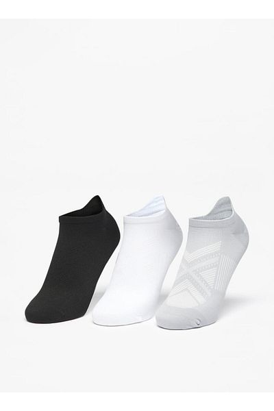 Kappa Textured Ankle Length Sports Socks - Set of 3