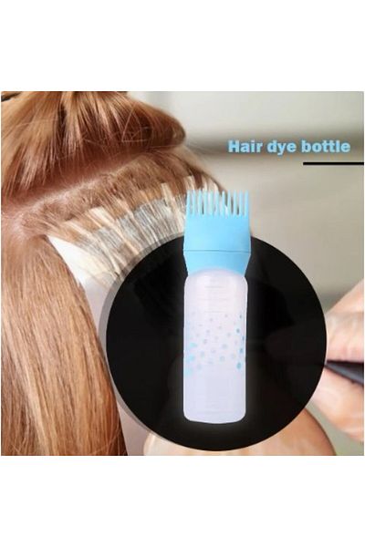 SARFEX 1 Pcs Hair Bottle with Comb - Dye Comb, Hair Care and Coloring