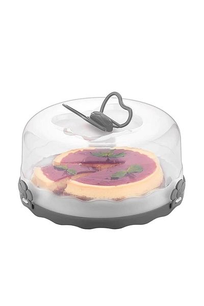 Mutfak Köşesi Cake Cake Storage Container - Cake Jar - Locked Pyrex Carrying Container