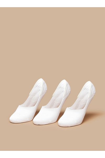 Celeste Solid No Show Socks - Set of 3