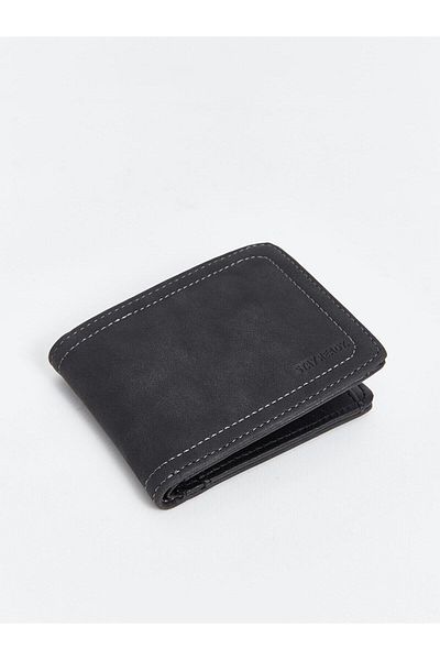 LC Waikiki Lcw Accessories - Men's Anthracite Leather Look Wallet