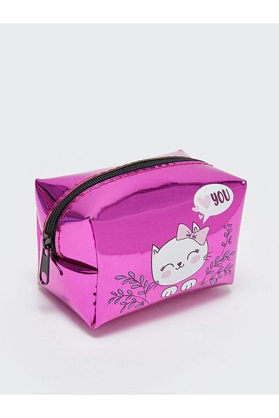 LC Waikiki Lcw Accessories Fuchsia Printed Women's Coin Purse