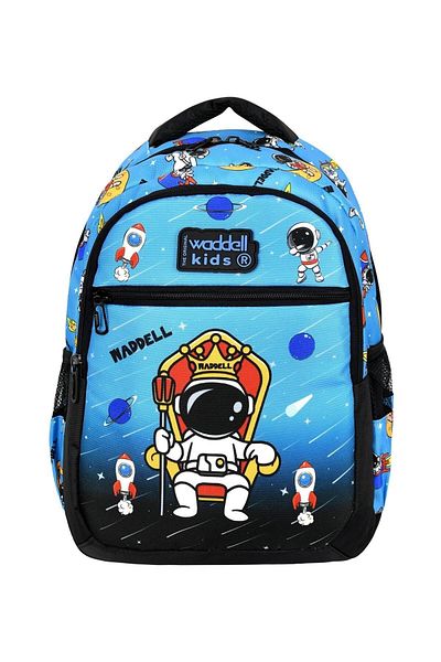 GENC DIJITAL BASKI SET Rucsac pentru școala primară cu model astronaut pentru băiat - 8 buc