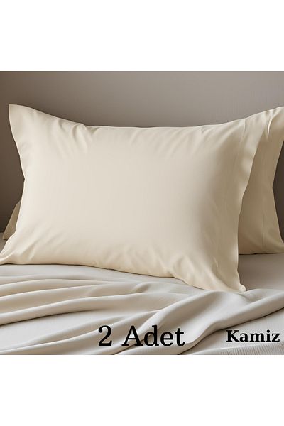 KAMİZ 2 Βαμβακερές Μαξιλαροθήκες με Κάλυμμα - 50x70