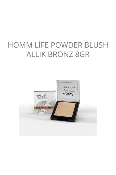 Homm Bitkisel Homm Life Powder Blush - Blush Bronze 8gr