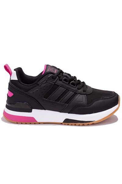 Kinetix Blazebb Pu - Orthopedic Black Fuchsia Women's Sports Shoes
