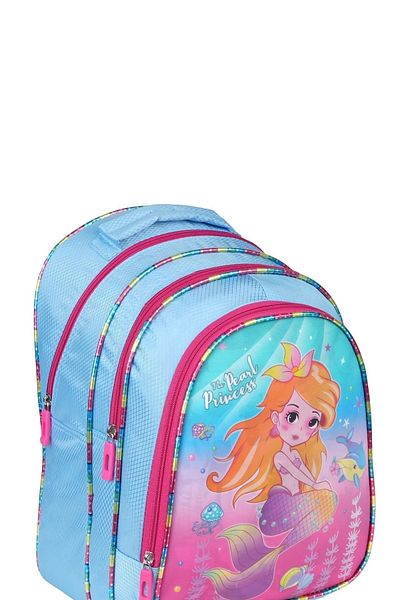 SYG 3 Compartment Feeding Primary School Bag for Mermaid - 13ARZ11
