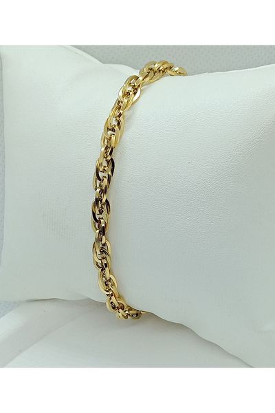 Elasya Jewels THIN HALLOW STEEL BRACELET