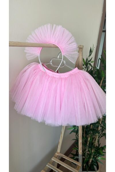 shopland Рожева спідниця-пачка принцеси та набір корон