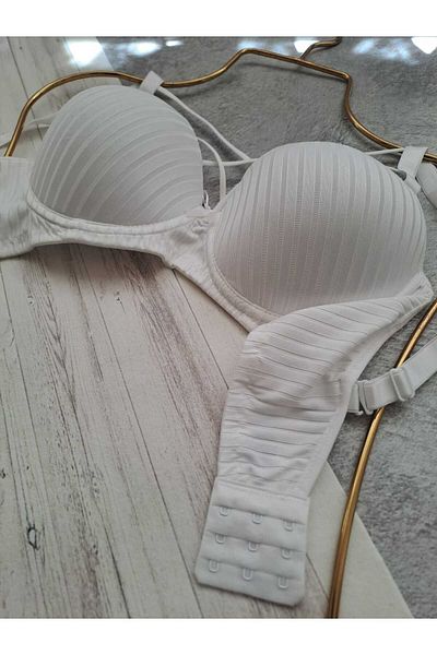 NARIYA Plus Size C Cup Gathering Bra - Daily Empty Cup Underwire Half Tank Top