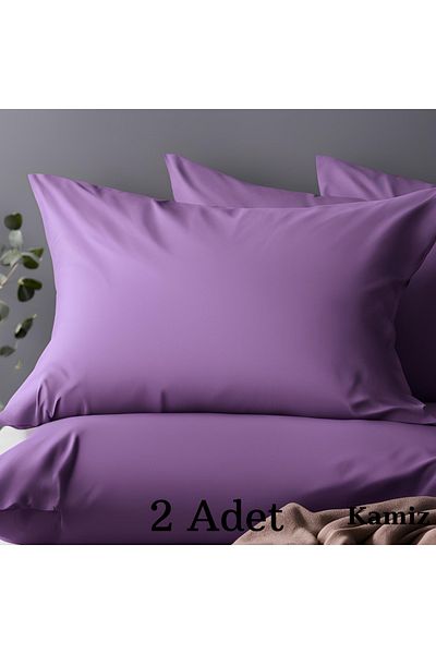 KAMİZ 2 Βαμβακερές Μαξιλαροθήκες με Κάλυμμα - 50x70