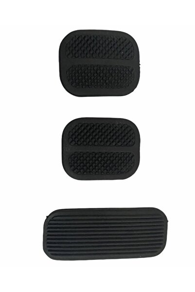 AUTOSHAUS Fıat Murat 124 Uyumlu Serçe Gaz Fren Ve Debriyaj Pedal Lastiği Takı...