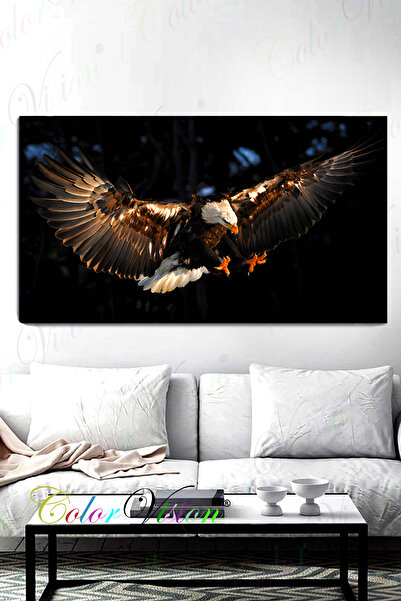 ColorVision Kartal Av Peşinde Kanvas Tablo