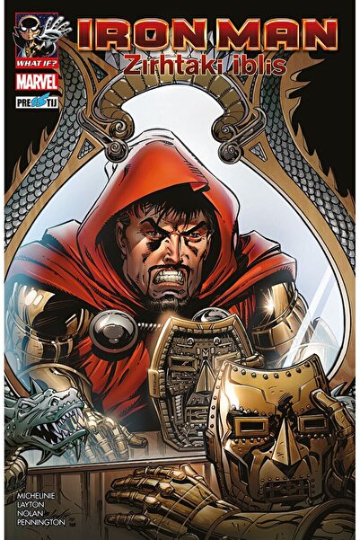 presstij What If? Iron Man: Zırhtaki İblis / David Michelinie / Presstij Kita...