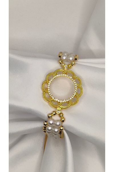 elisitakistory HALF GOLD COMPATIBLE BRACELET