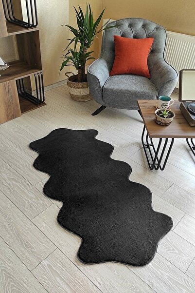 Sarar Irem Puffy Pudra Çift Kafa Post Peluş Halı