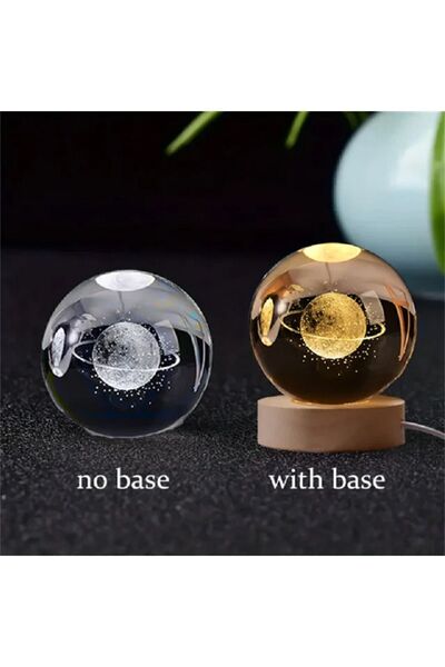 BŞK VİRGO Kristal Küre Gece Lambası