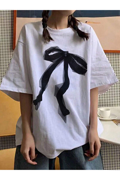 Bengi Clothing Organikus pamut Oversize Cut nyomott rövid ujjú póló